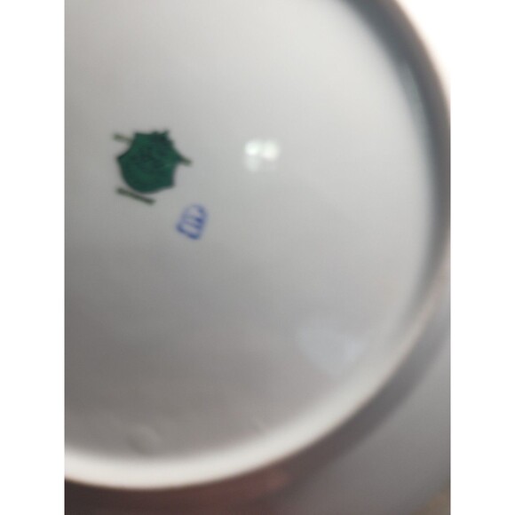 Schumann Arzberg Bavaria Germany Pheasant Cabinet Plate Red with Gold Trim - Picture 9 of 9